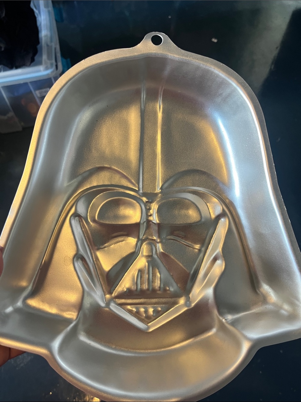 Wilton Silver Darth Vader Cake Pan